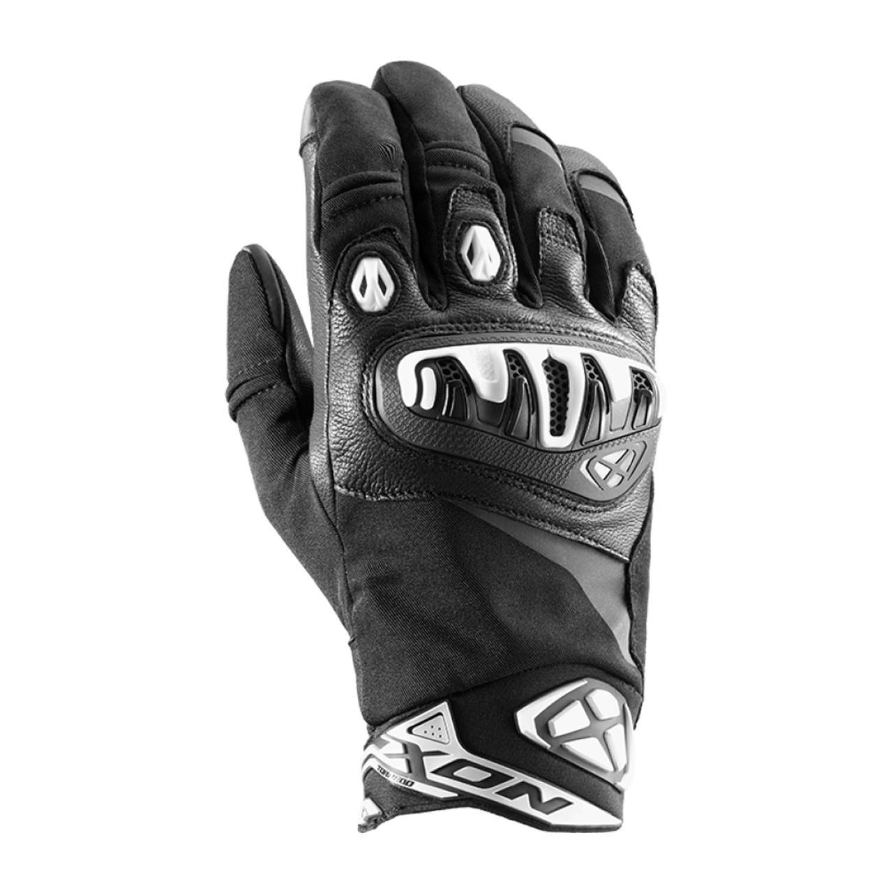 Rękawice Motocyklowe Ixon MS Torpedo Czarny/Złamany BiałyL