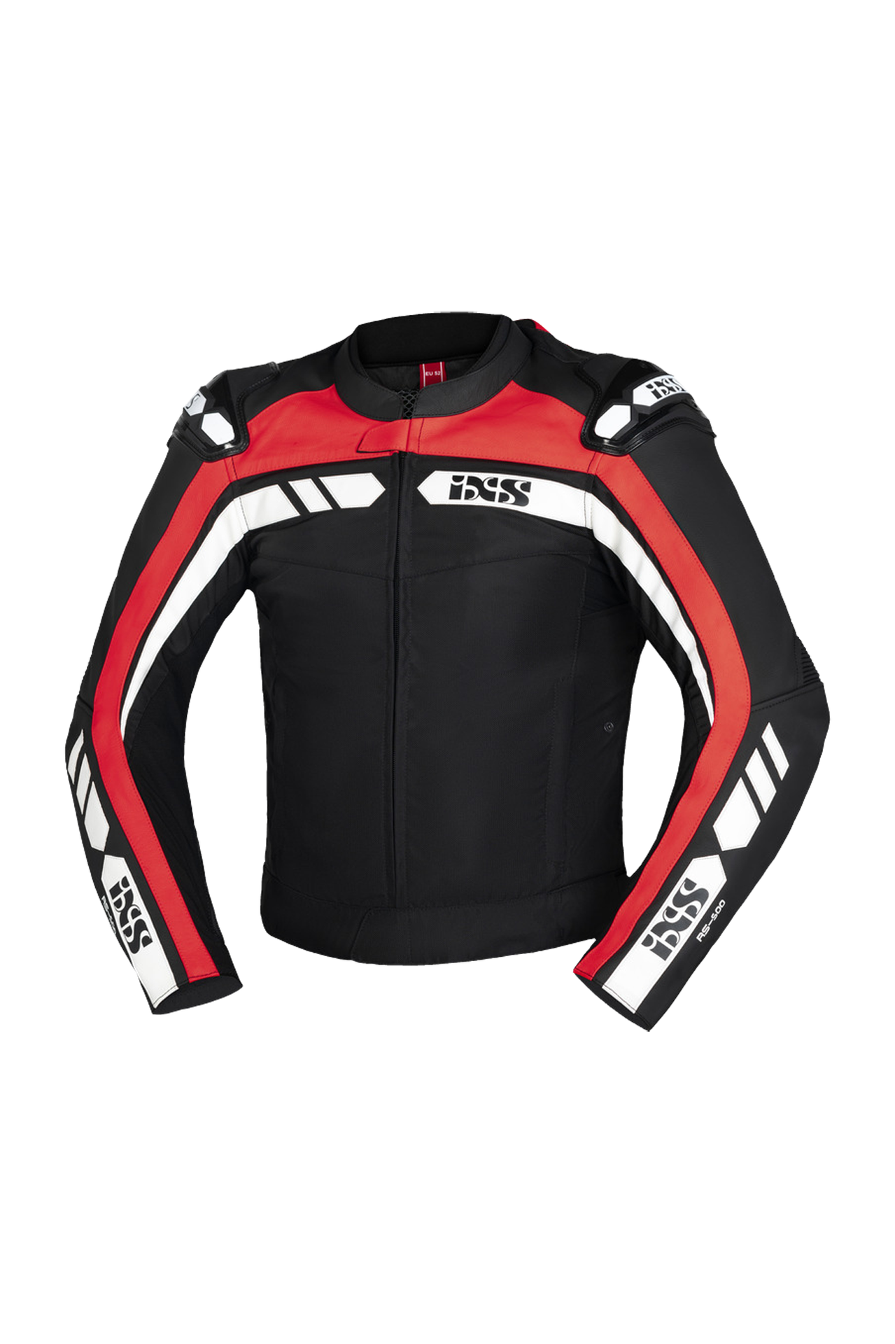 Kurtka Motocyklowa IXS Sport RS-500 1.0 Czarny/Czerwony/Złamany Biały48