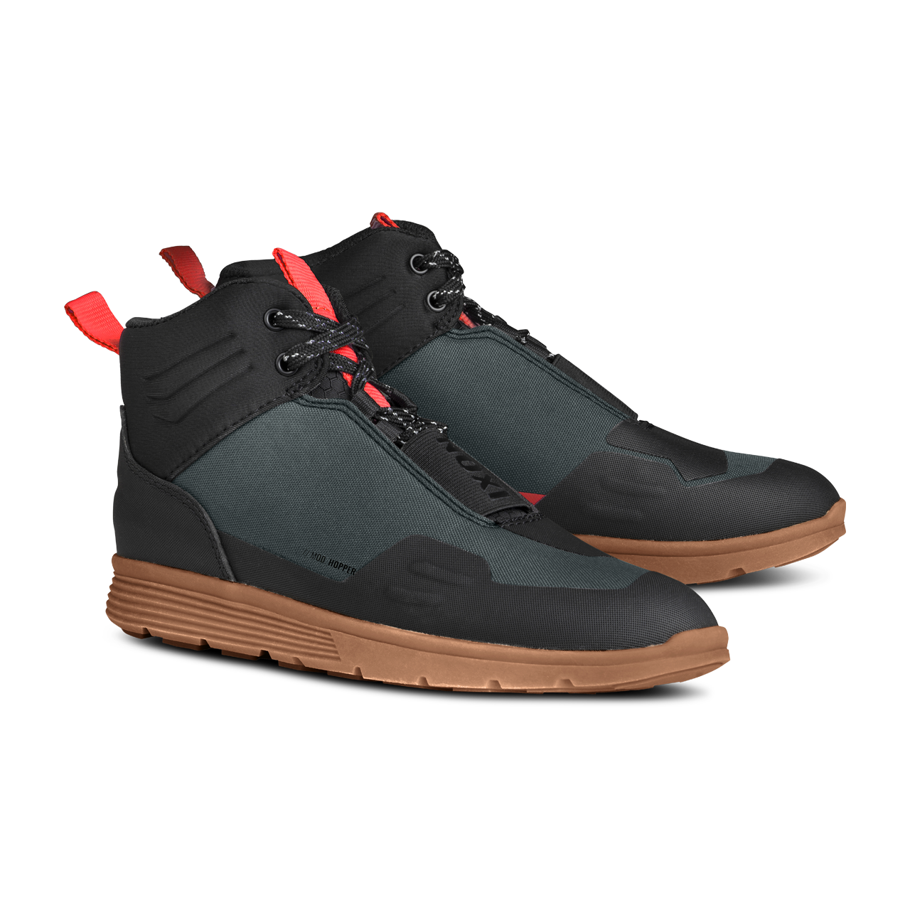 Buty Motocyklowe Ixon HOPPER Tactic Zielony/Czarny/Czerwony39