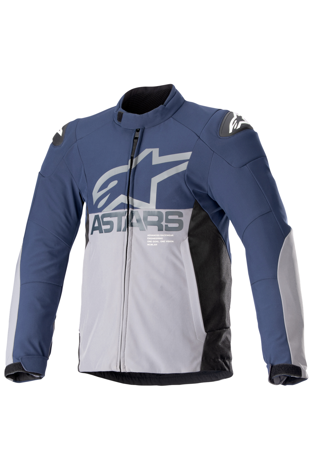 Kurtka Motocyklowa Alpinestars SMX Waterproof Granatowy/CiemnoszaryL