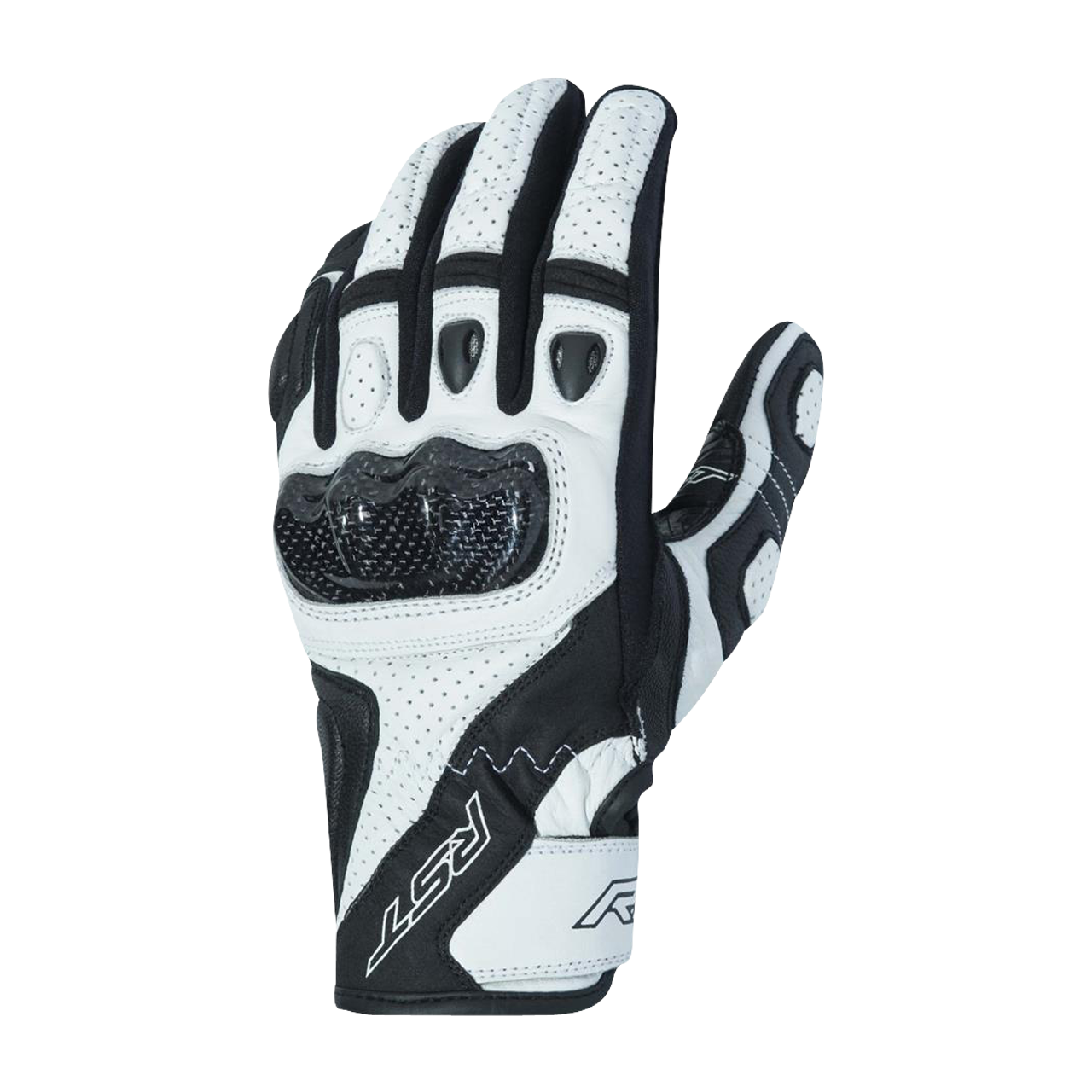 Rękawice Motocyklowe RST Stunt lll Damskie Złamany Biały10