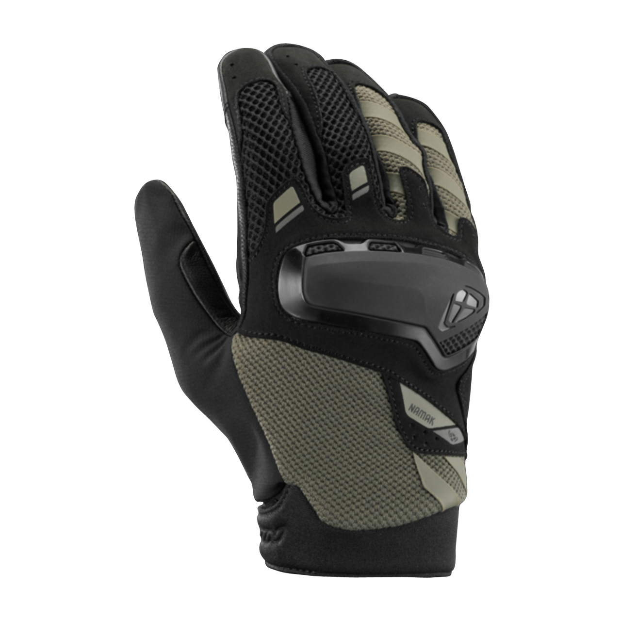 Rękawice MC Ixon Namak Khaki/CzarnyM