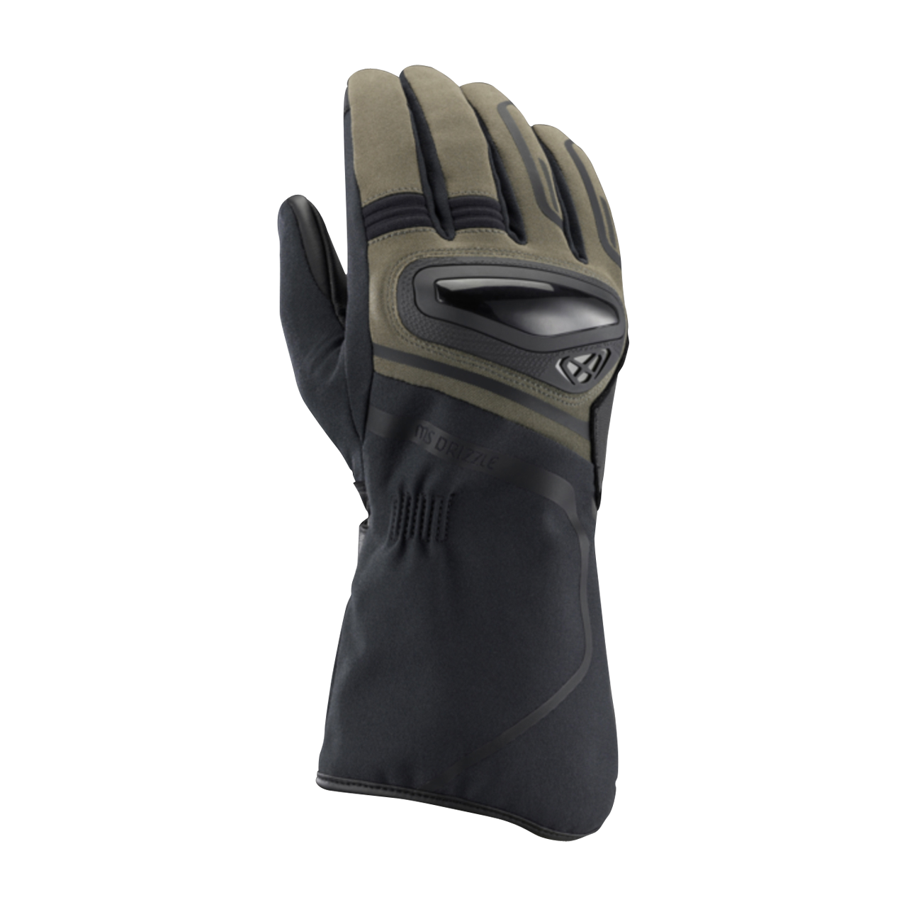 Rękawice MC Ixon Ms Drizzle Khaki/CzarnyL