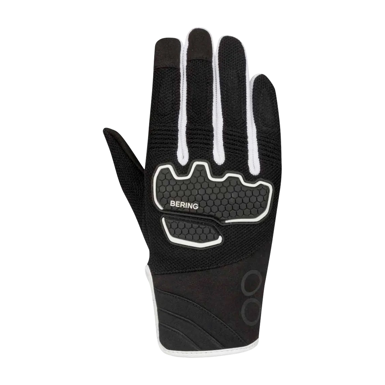 Rękawice MC Bering Breeze Damskie Czarny/Złamany BiałyL