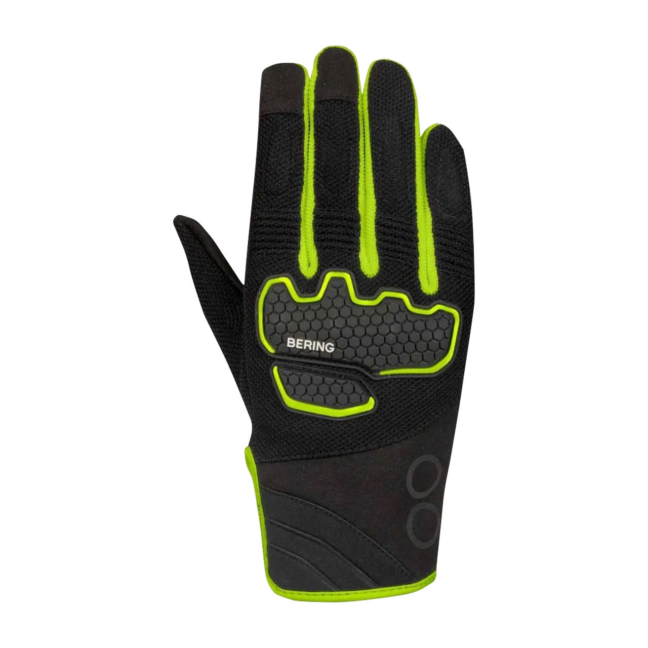 Rękawice MC Bering Breeze Czarny/FluorescencyjnyM