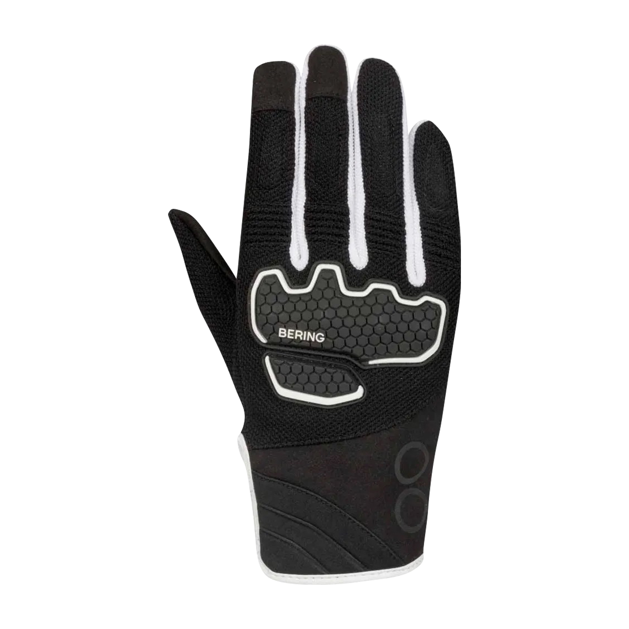 Rękawice MC Bering Breeze Czarny/Złamany BiałyM