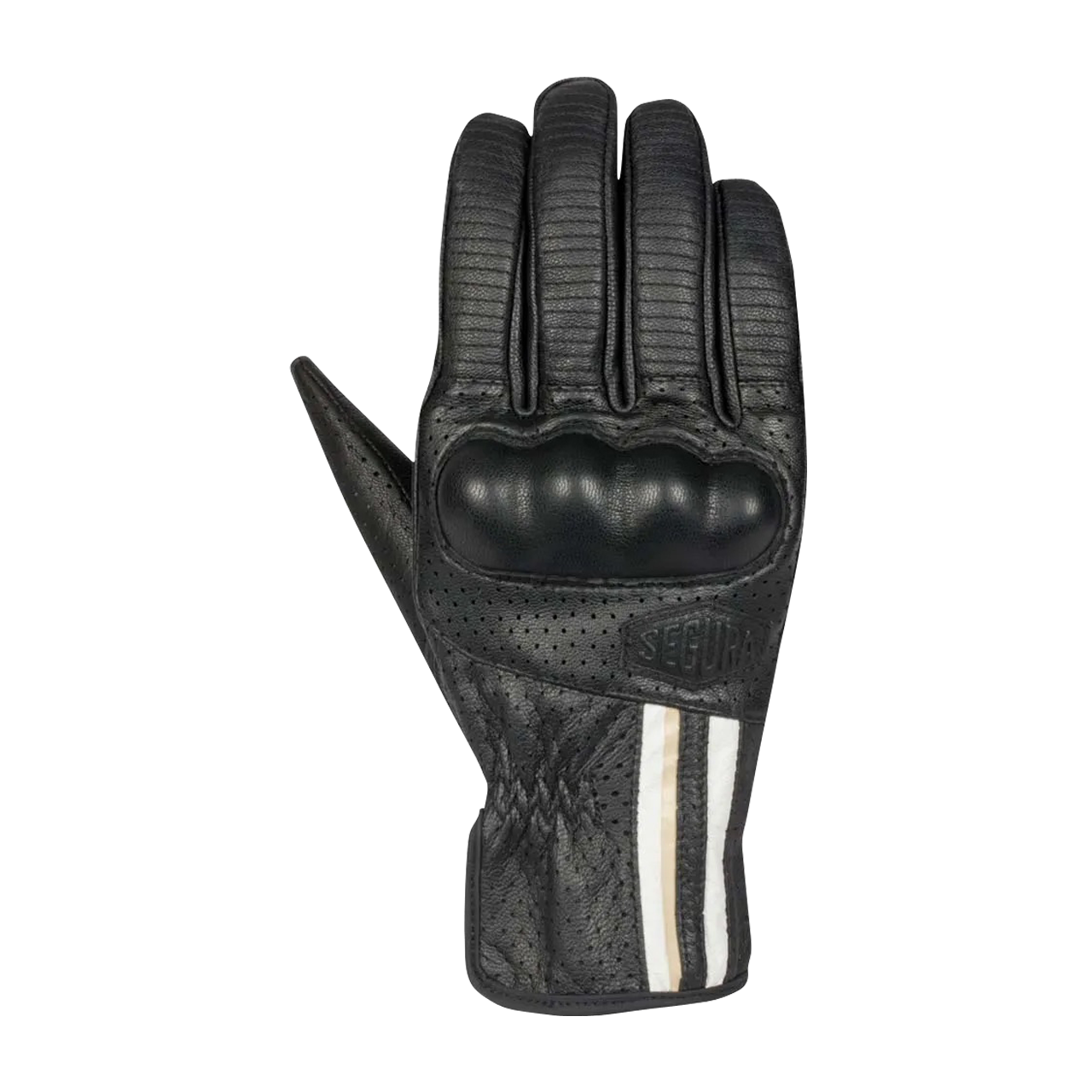 Rękawice MC Segura Romeo Czarny/Złamany BiałyS