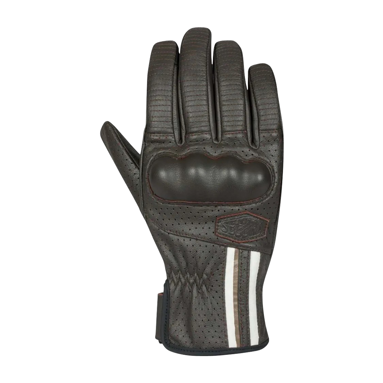 Rękawice MC Segura Romeo Brązowy/Złamany BiałyS