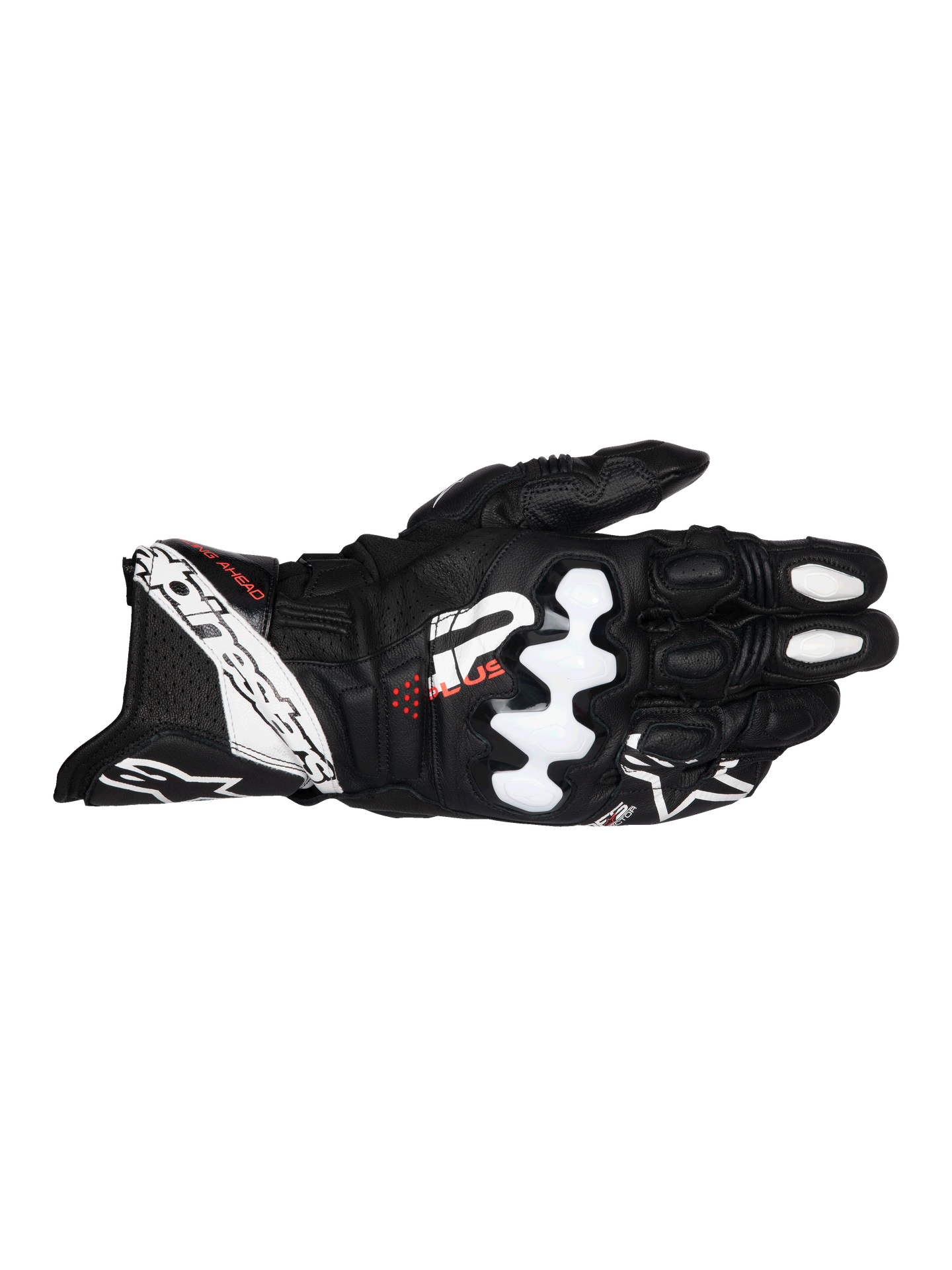 Rękawice Skórzane Alpinestars GP Plus R V3 Czarny/Złamany BiałyS