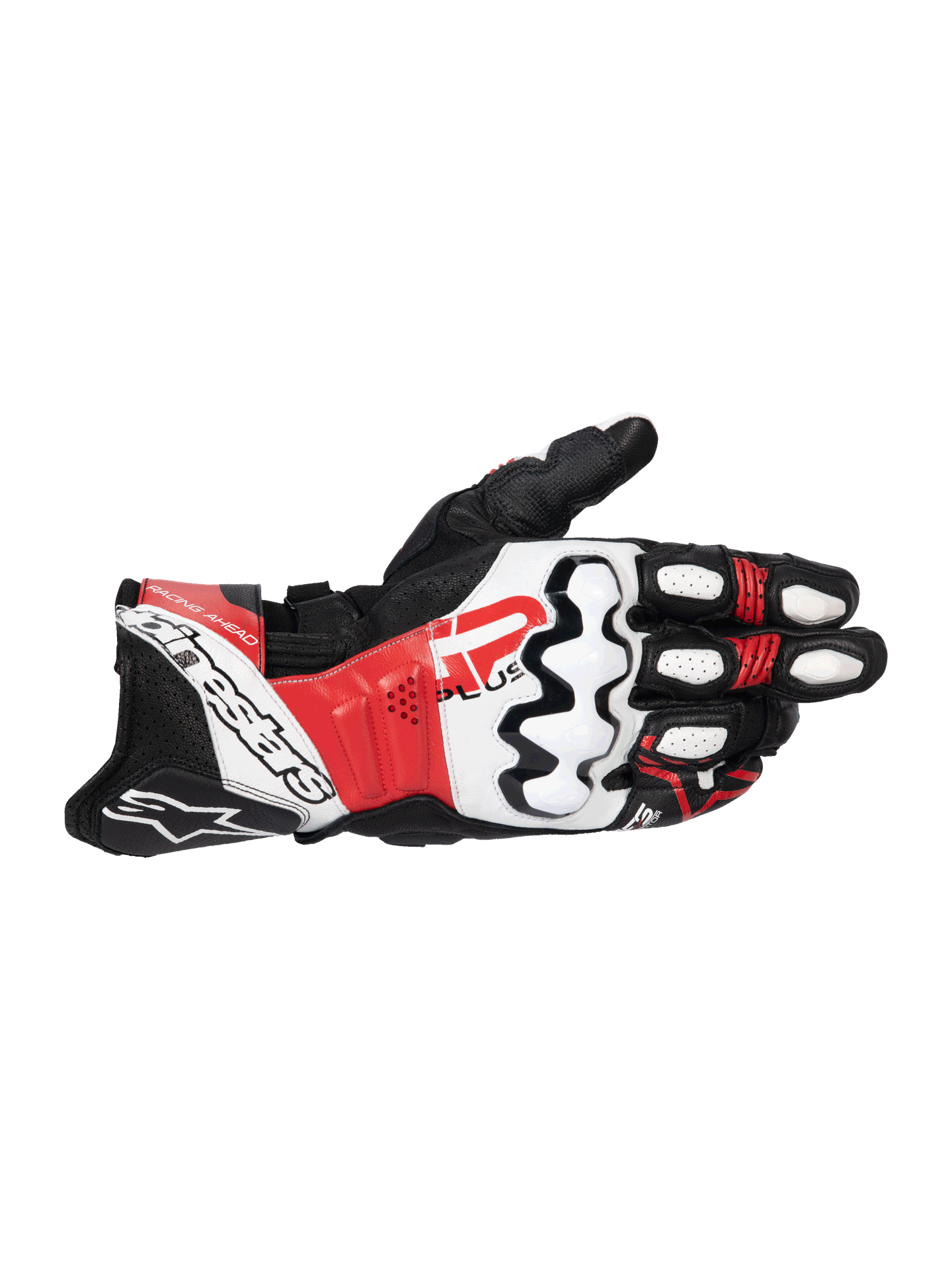 Rękawice Skórzane Alpinestars GP Plus R V3 Czarny/Złamany Biały/CzerwonyXL
