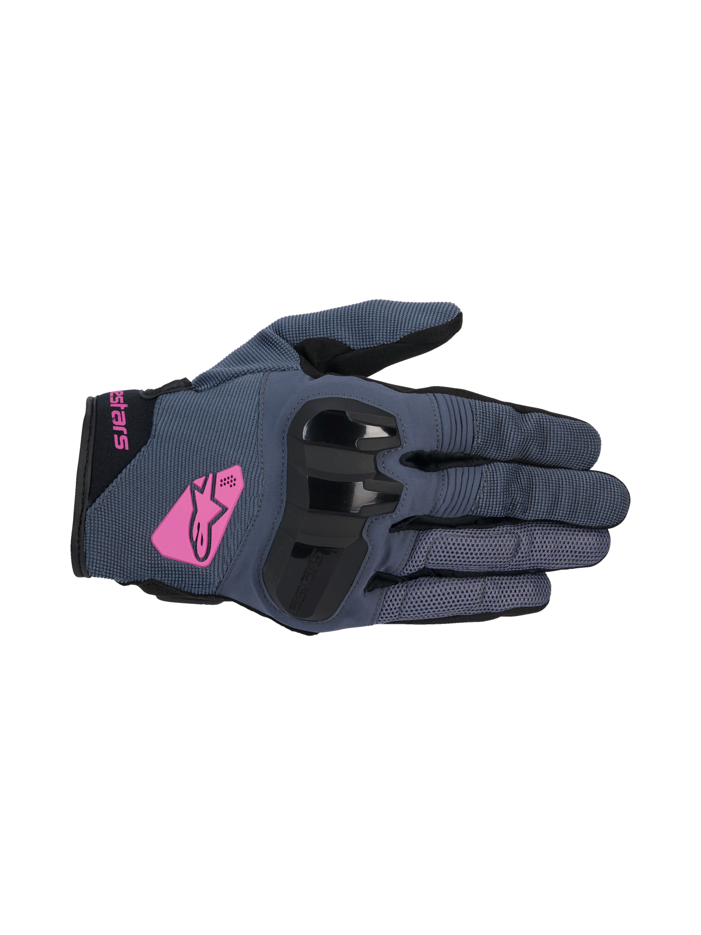 Rękawice Motocyklowe Alpinestars Chrome Damskie Asfalt/Czarny/FioletowyL