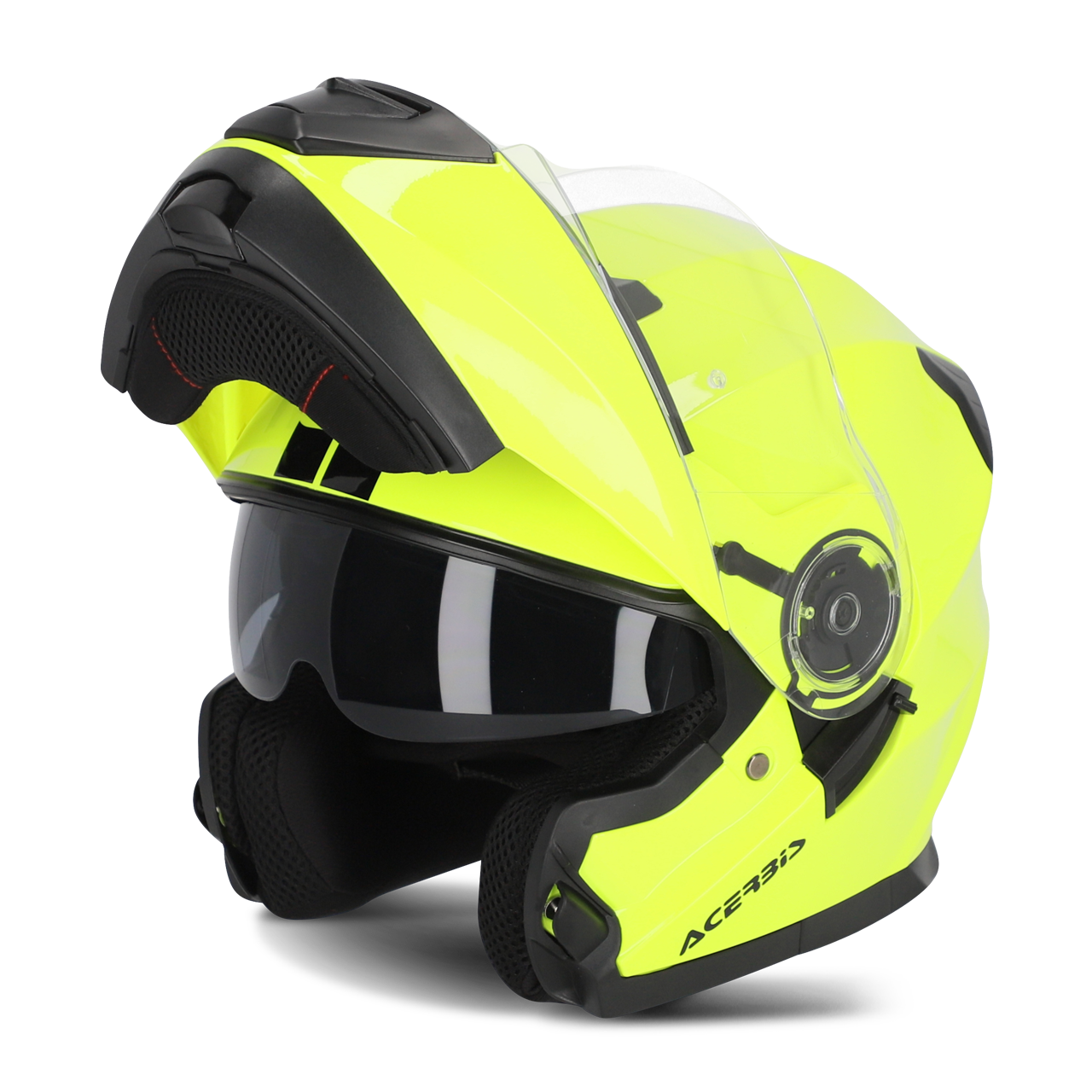 Kask Szczękowy Acerbis Serel Matowy Żółty fluorescencyjnyXS