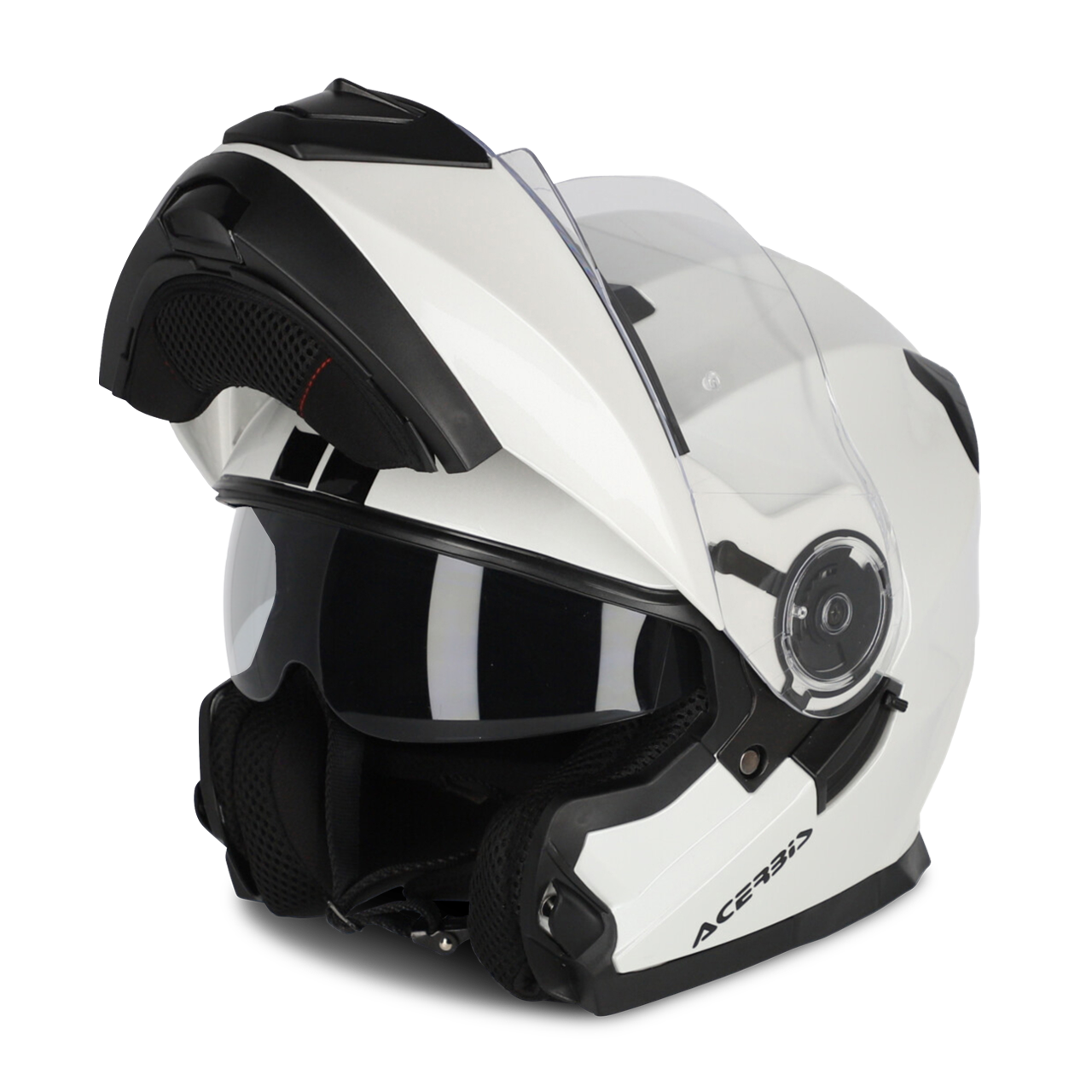 Kask Szczękowy Acerbis Serel Matowy Złamany BiałyXL