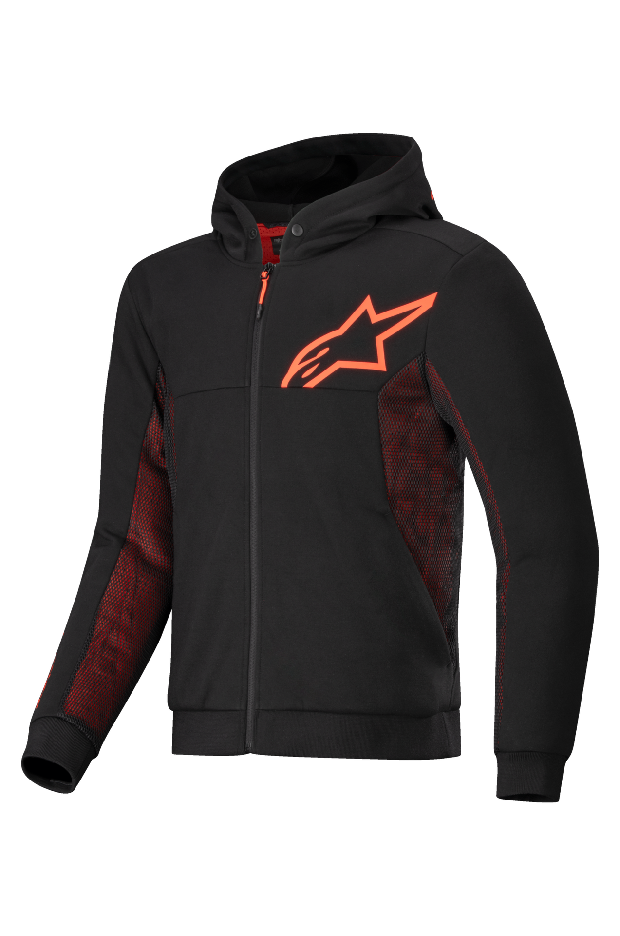 Bluza Motocyklowa Alpinestars Chrome Air Sport Czarny/CzerwonyS