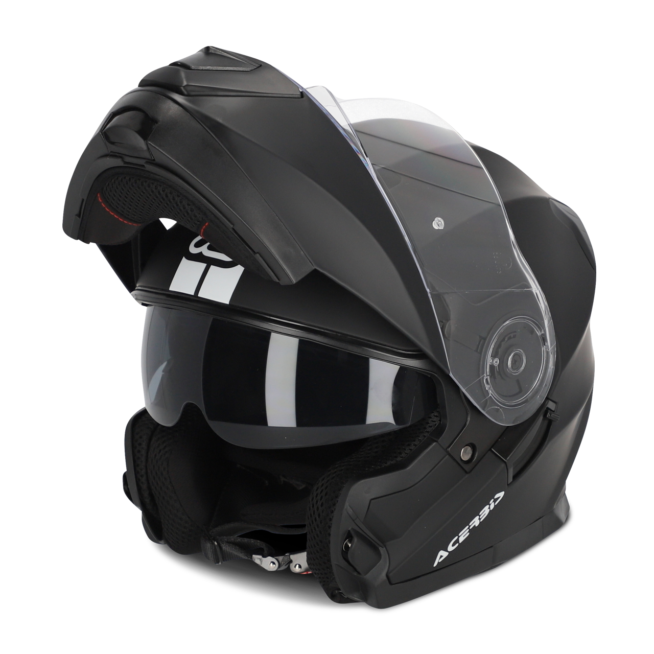 Kask Szczękowy Acerbis Serel Matowy Matowy CzarnyM