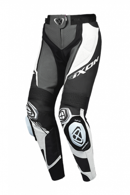 Spodnie Motocyklowe Ixon VORTEX 3 Damskie Czarny/Antracytowy/Złamany BiałyXL