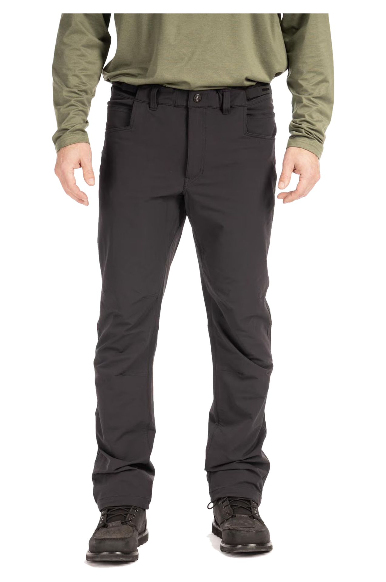 Spodnie Klim Transition Softshell Czarny32 Długi