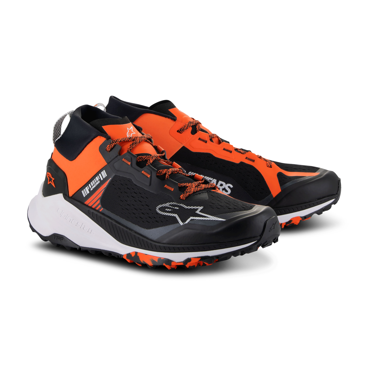Buty Motocyklowe Alpinestars Meta XR V2 Airflow Czarny/Pomarańczowy/Złamany Biały45,5