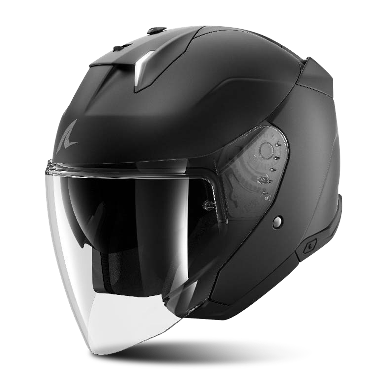 Kask Otwarty Shark Skwal i3 Jet Matowy CzarnyXL