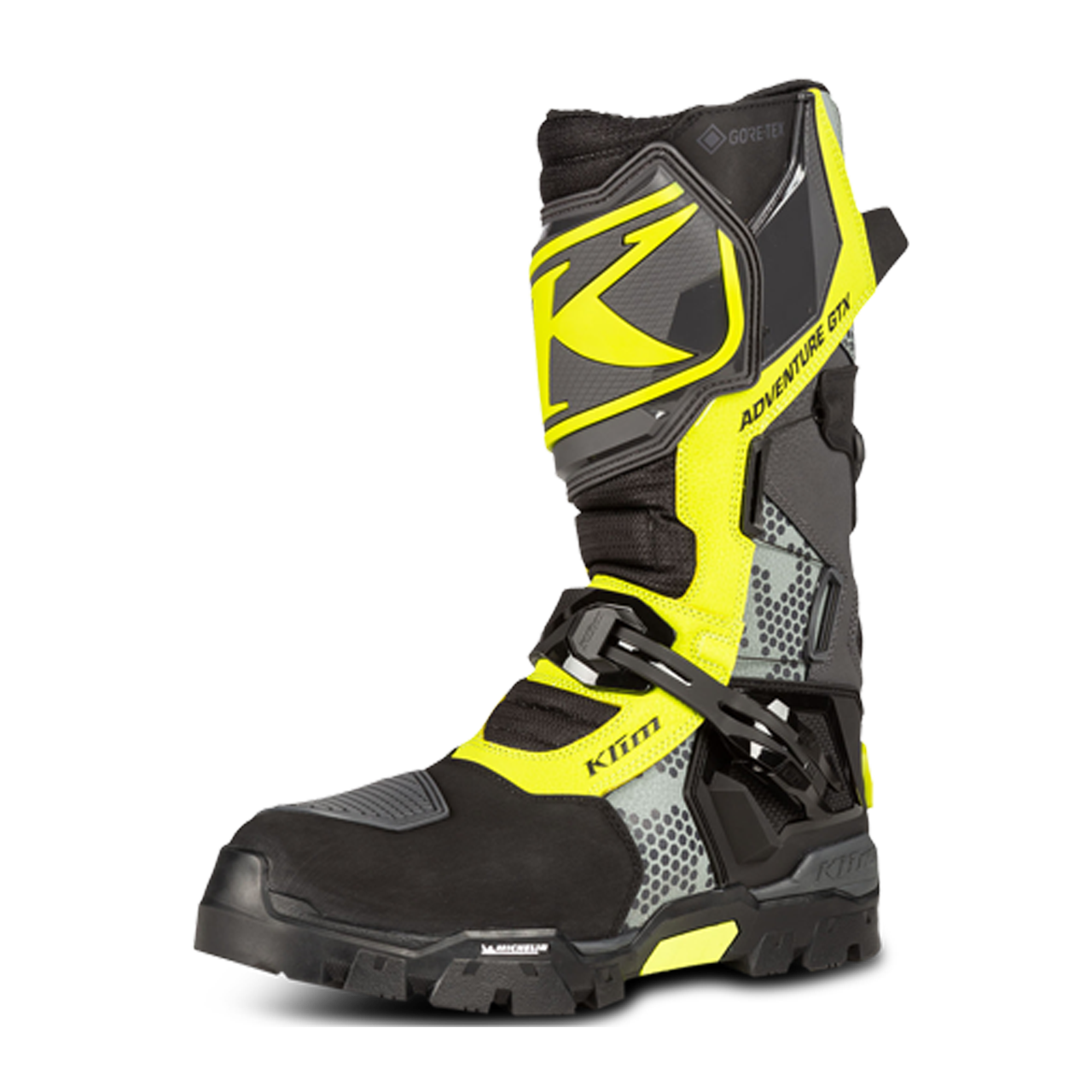 Buty Motocyklowe Klim Adventure GTX Szary/HiVis40