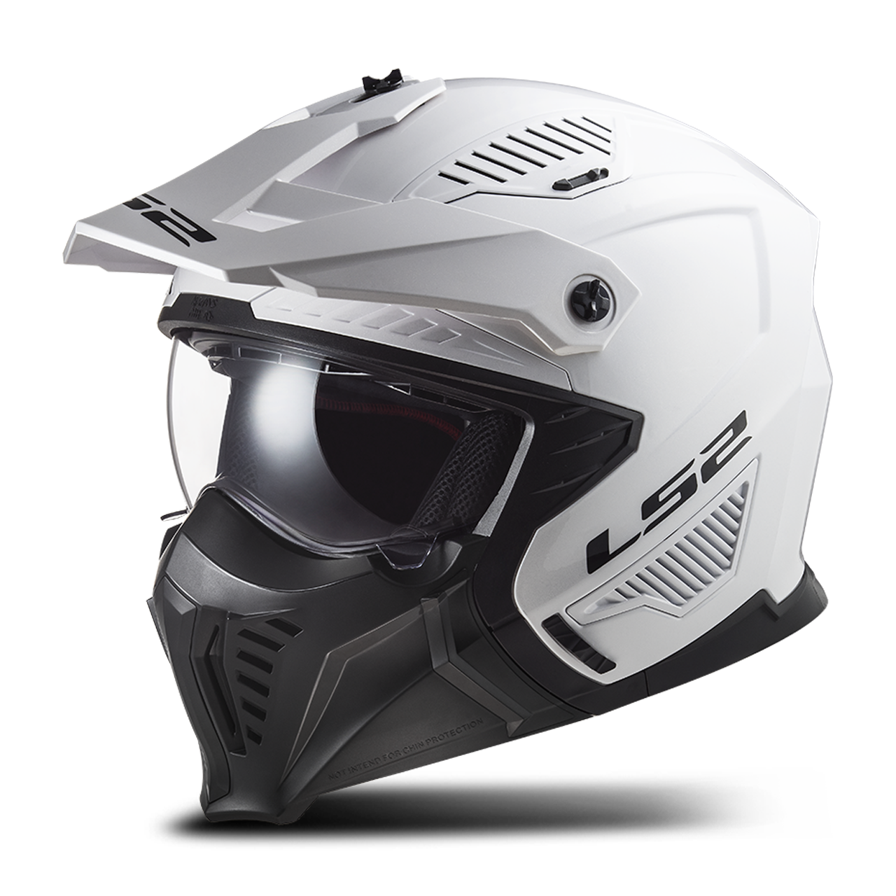 Kask Otwarty LS2 OF606 DRIFTER Złamany BiałyXL