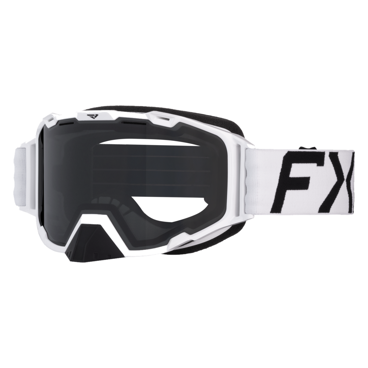 Gogle na Skuter Śnieżny FXR Maverick Prime 26 Złamany Biały