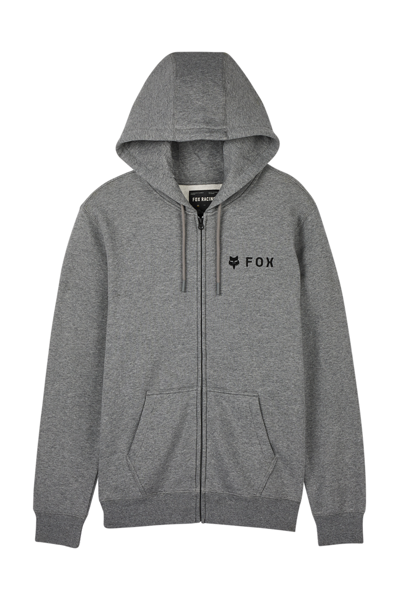 Bluza z Kapturem FOX Absolute Zip Melanż grafitowyXXL