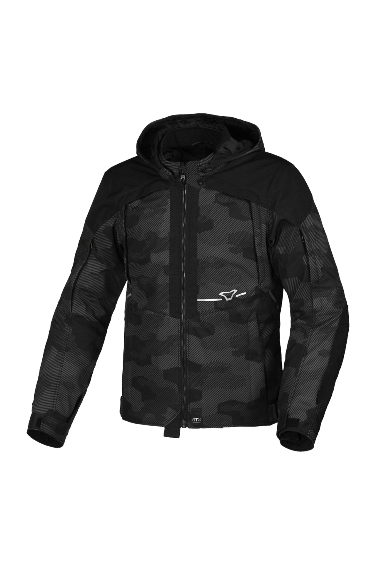 Kurtka Motocyklowa Macna Territor Czarny/SzaryS