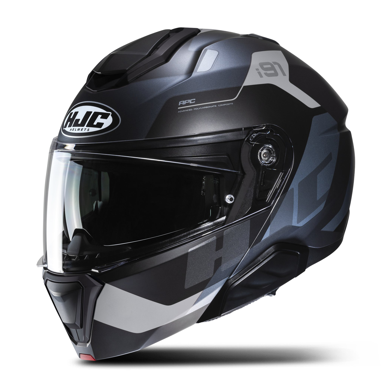 Kask Szczękowy HJC i91 Carst MC5SF Czarny/SzaryL