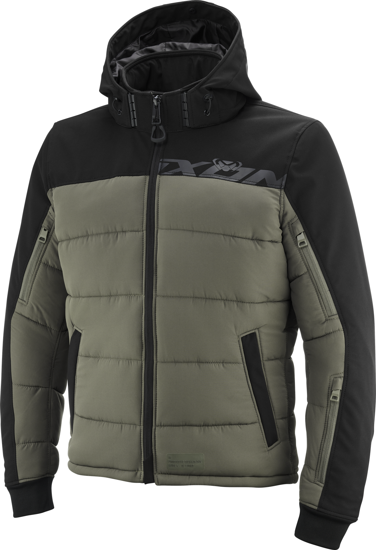 Kurtka Motocyklowa Ixon Aspen Khaki/CzarnyS