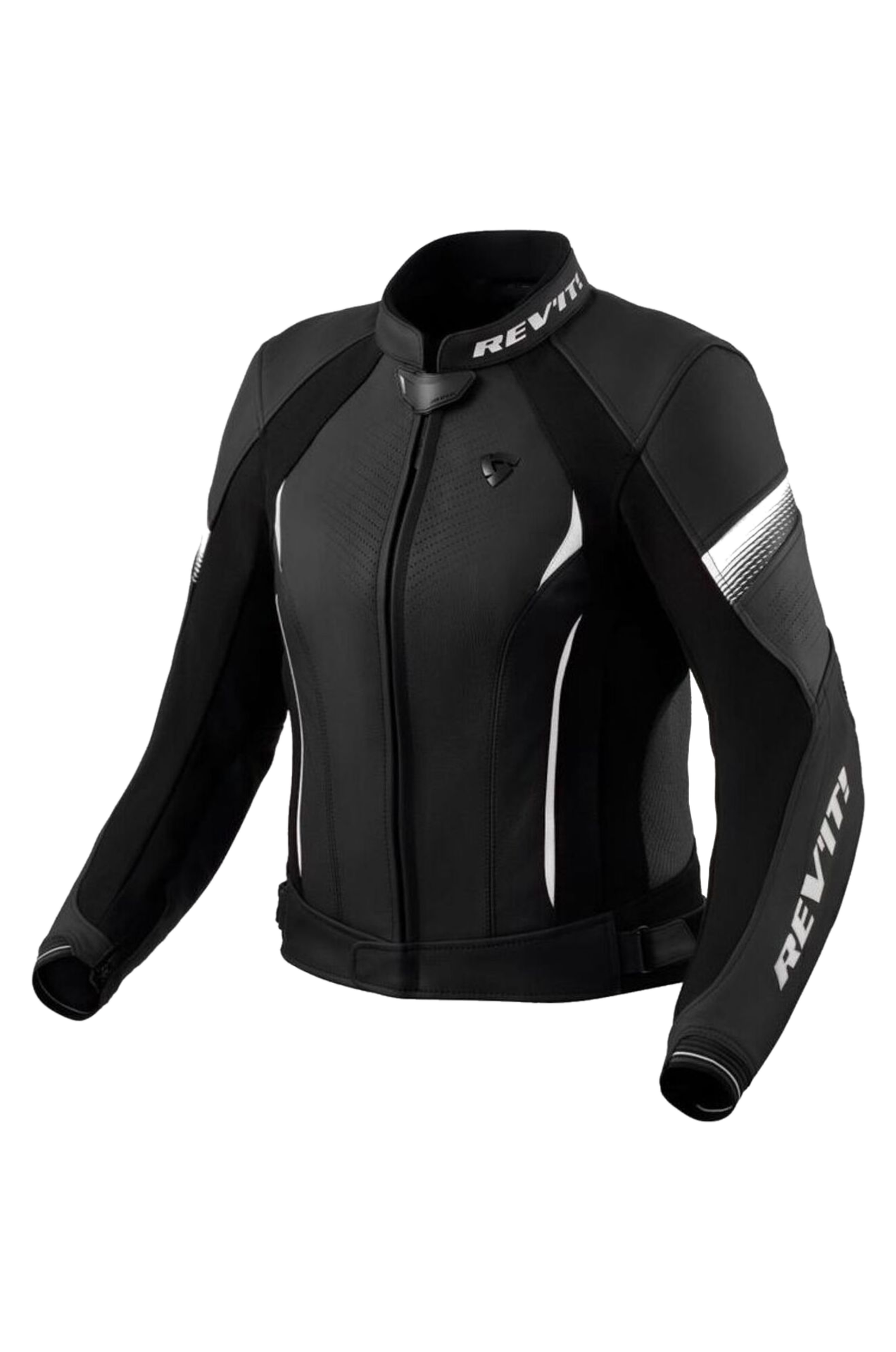 Kurtka Motocyklowa Rev'It! Xena 4 Damska Czarny/Złamany Biały46