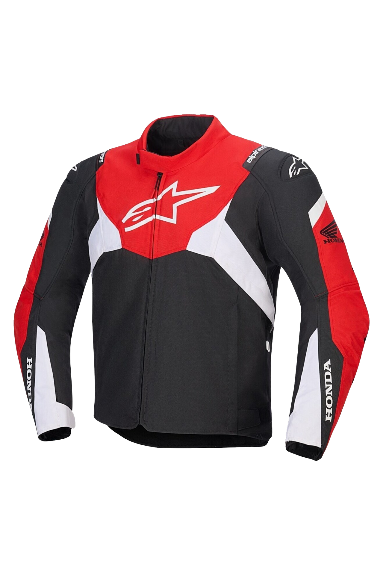 Kurtka Motocyklowa Alpinestars Honda T-Jaws V4 Wp Czarny/Jasnoczerwony/Złamany BiałyM
