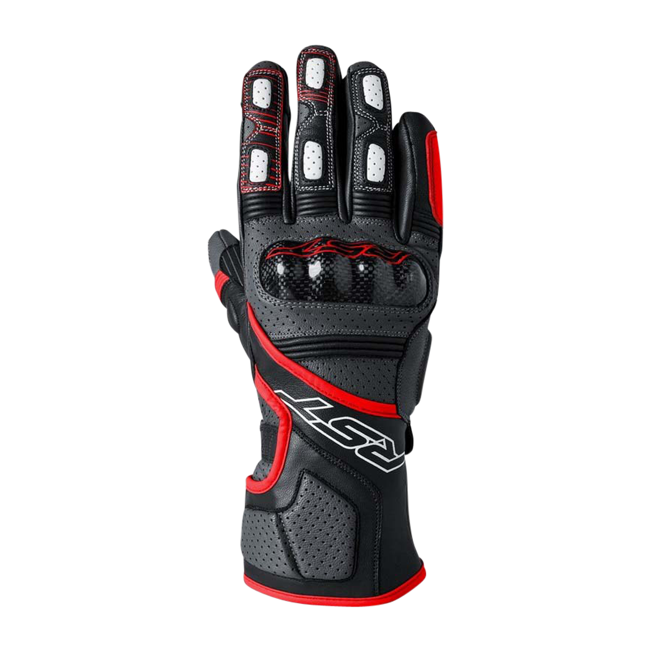 Rękawice Motocyklowe RST Fulcrum CzerwonyL