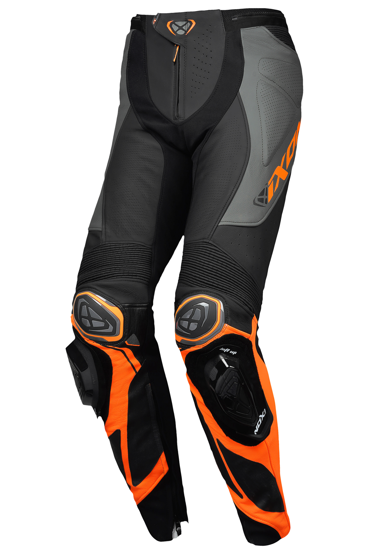 Spodnie MC Ixon Vortex 3 Pt Czarny/Antracyt/PomarańczowyXXL