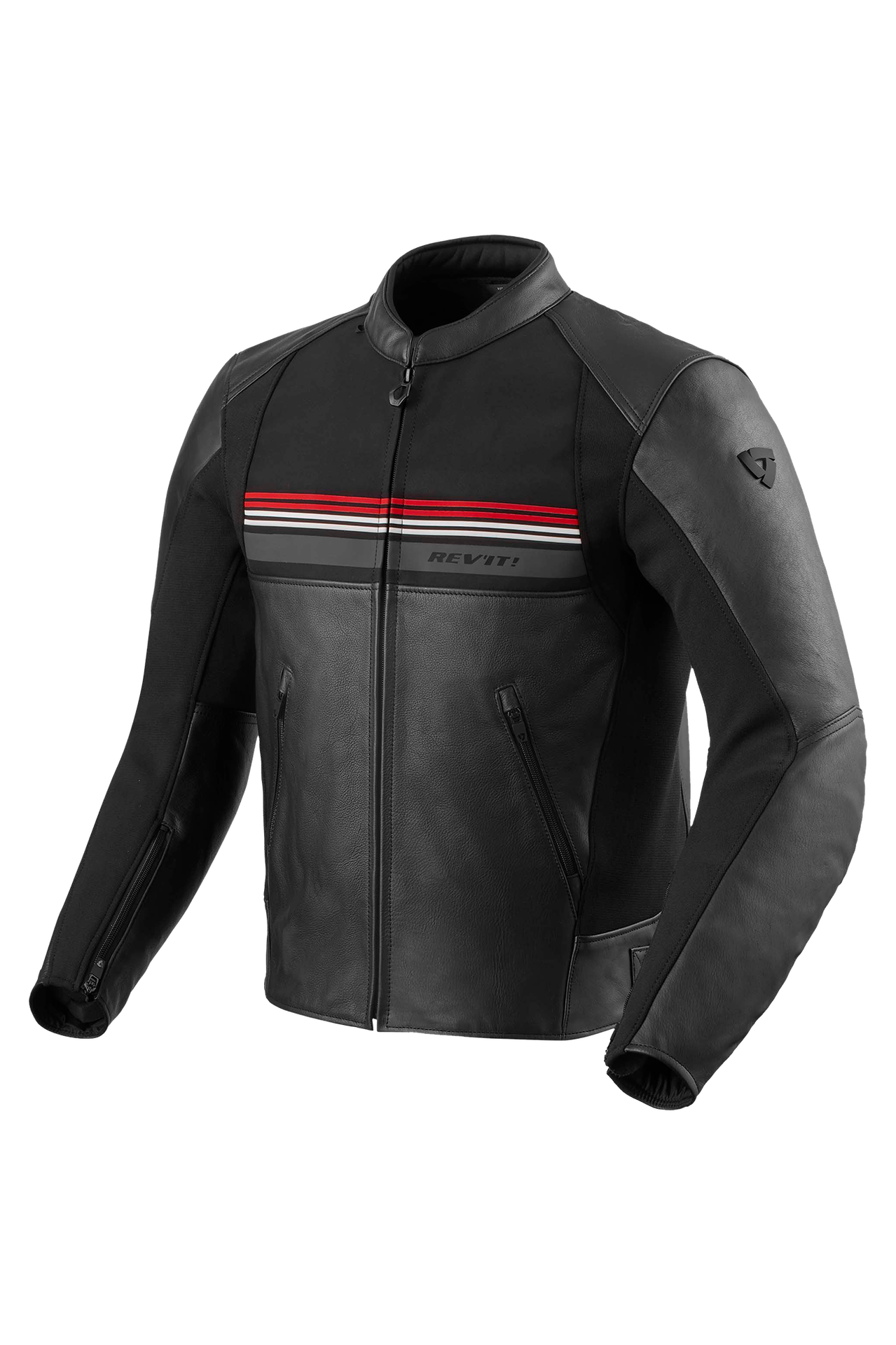 Kurtka Motocyklowa REV'IT! Mile 2 Czarny/Czerwony56