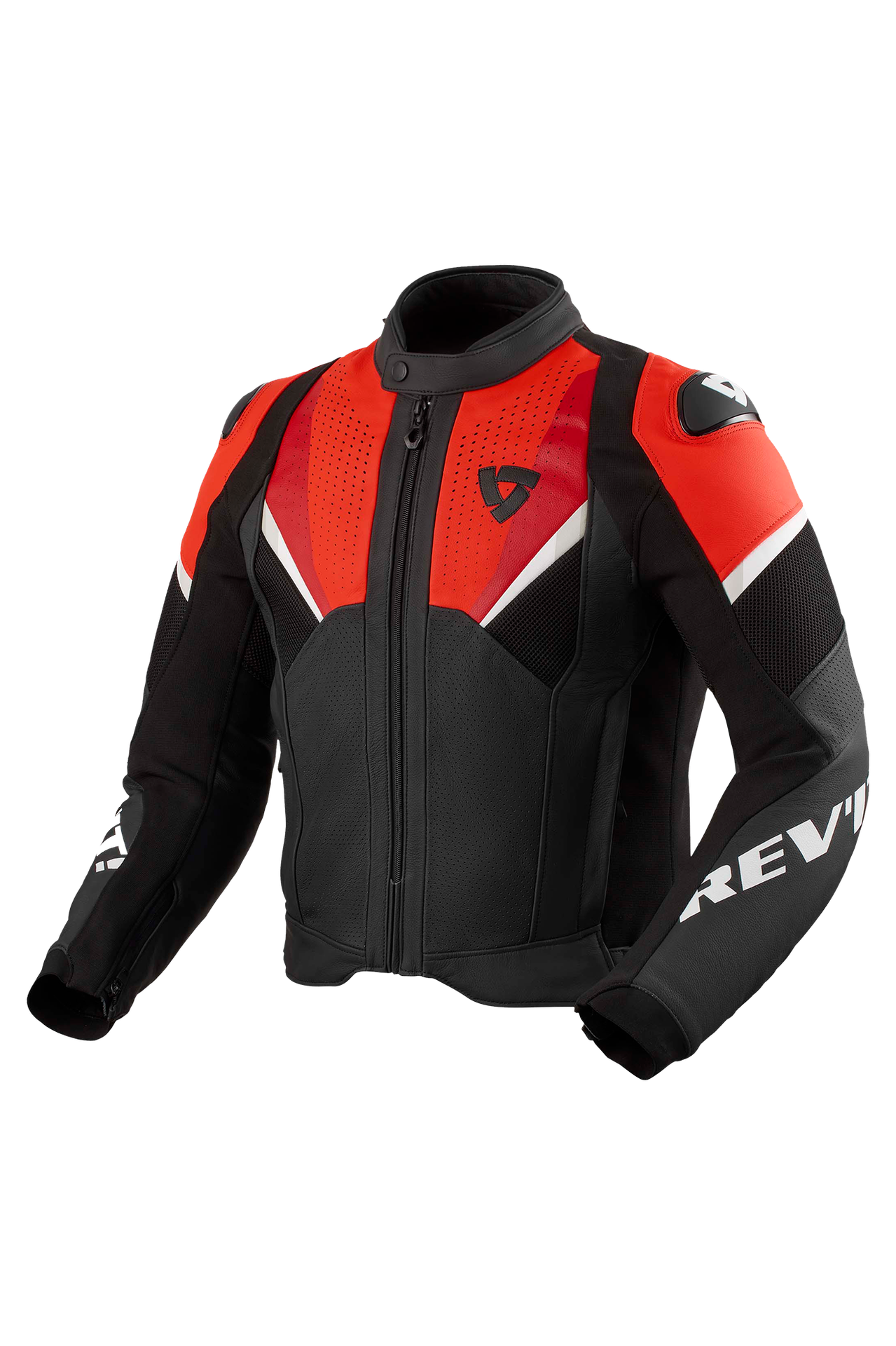 Kurtka Motocyklowa REV'IT! Automate Czarny/Neonowy Czerwony52