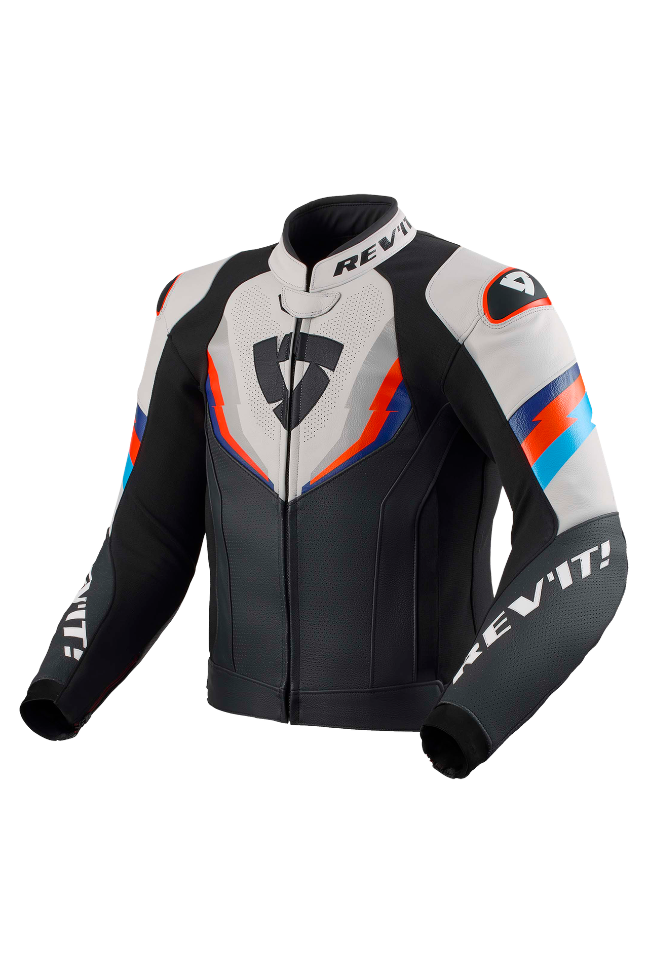 Kurtka Motocyklowa REV'IT! Quantum 3 Czarny/Jasnoszary48