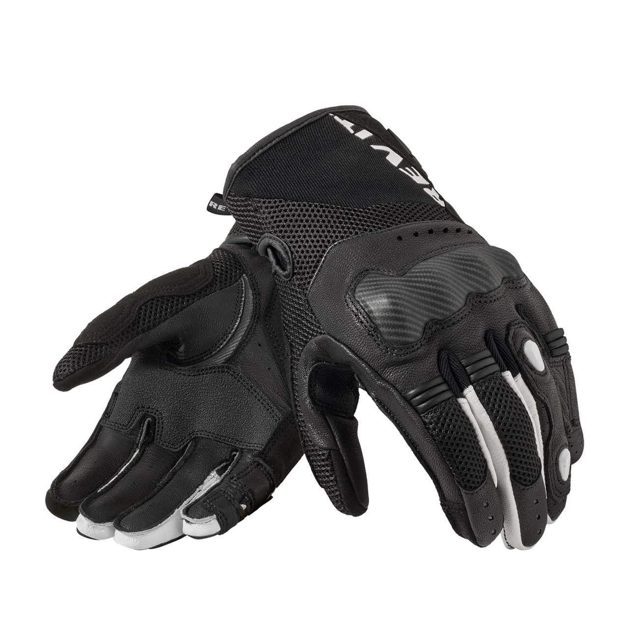 Rękawice Motocyklowe REV'IT! Blaze Czarny/Złamany BiałyL