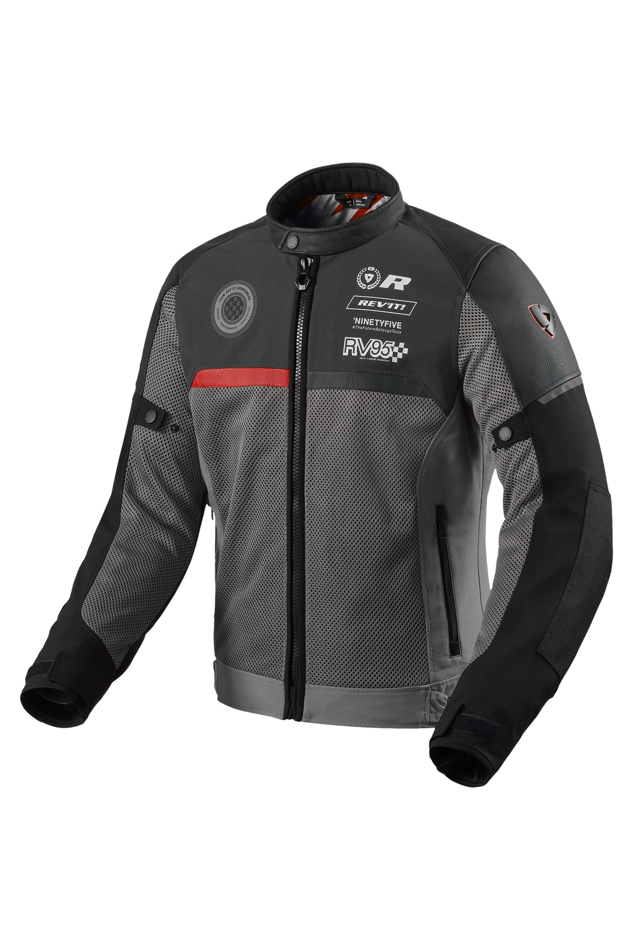 Kurtka Motocyklowa REV'IT! Swiftblade Czarny/CzerwonyXL