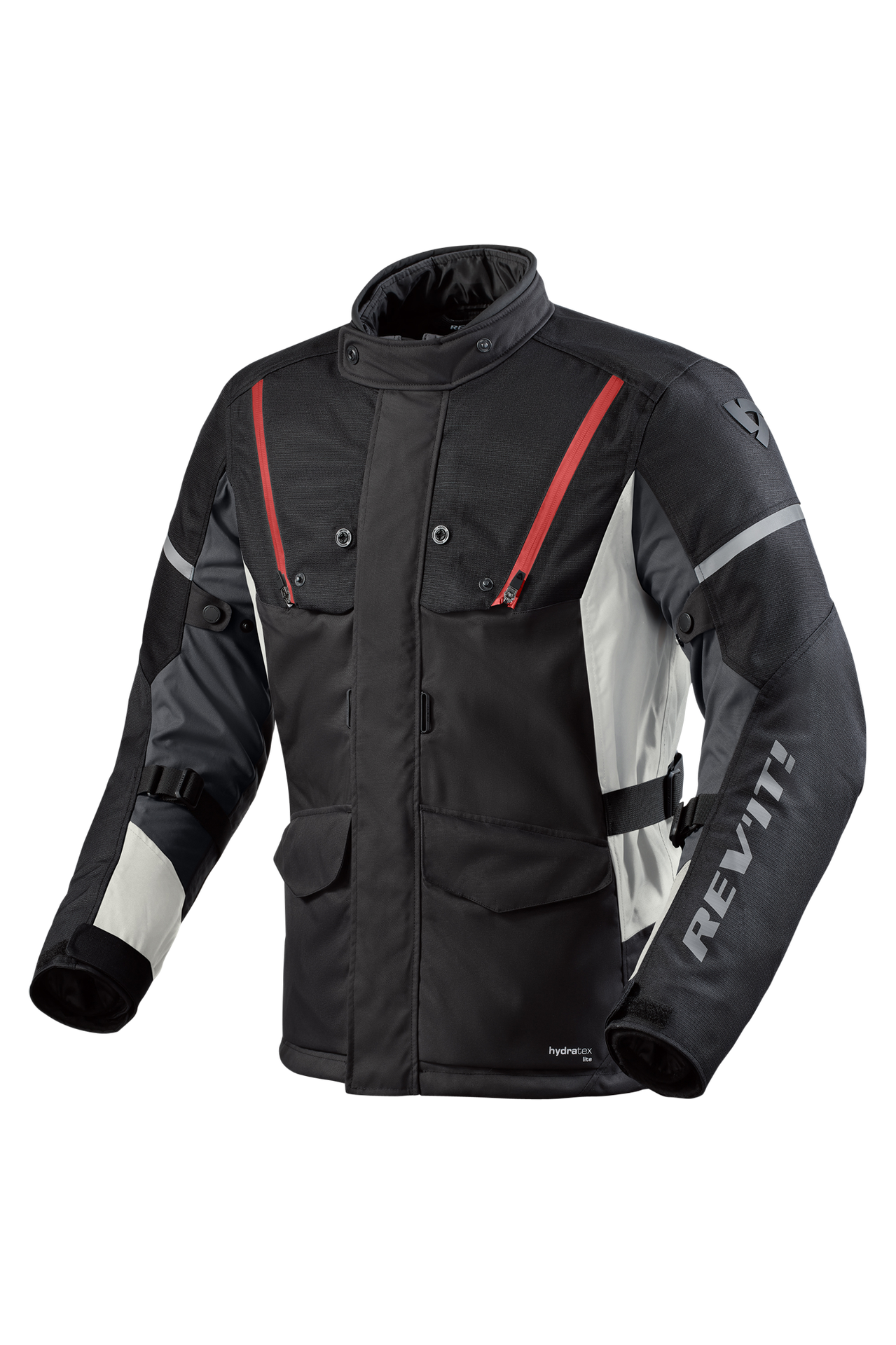 Kurtka Motocyklowa Rev'it! Horizon 3 H2O Czarny/CzerwonyXXL