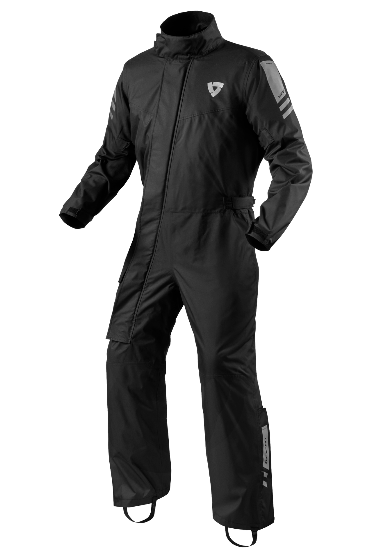 Kombinezon Przeciwdeszczowy Rev'It! Pacific 4 H2O Motocyklowy Czarny3XL