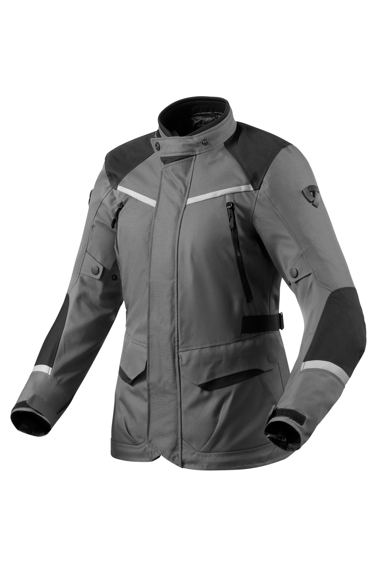 Kurtka Motocyklowa Rev'It! Voltiac 3 H2O Damska Szary/Czarny36