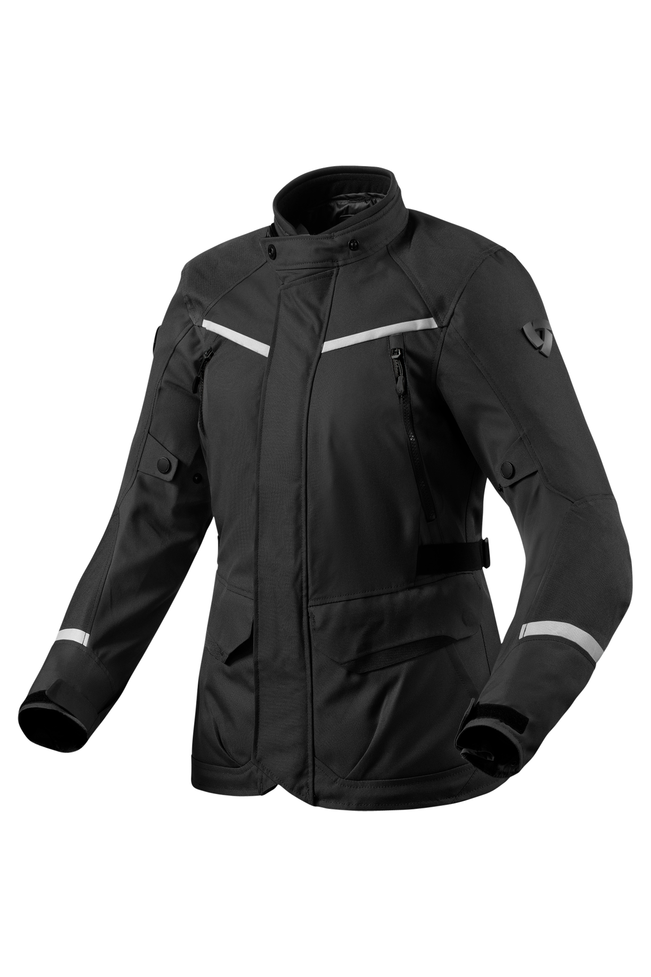 Kurtka Motocyklowa Rev'It! Voltiac 3 H2O Damska Czarny/Srebrny38