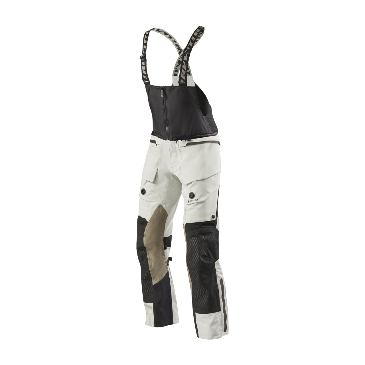 Spodnie Motocyklowe Rev'It! Dominator 3 GTX Tekstylne Srebrny/CzarnyXXL