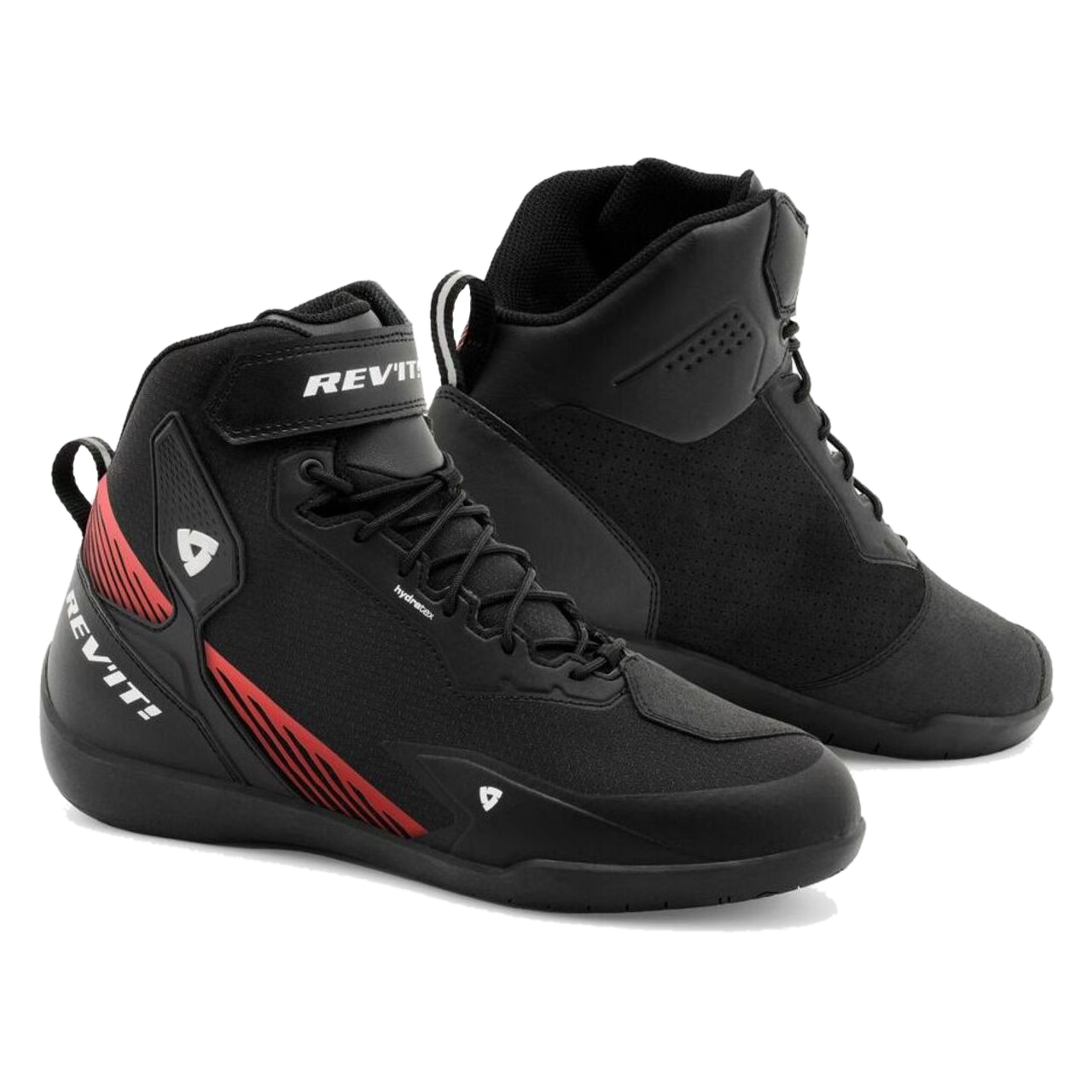 Buty Motocyklowe Rev'It! G-Force 2 H2O Czarny/Neonowy Czerwony44