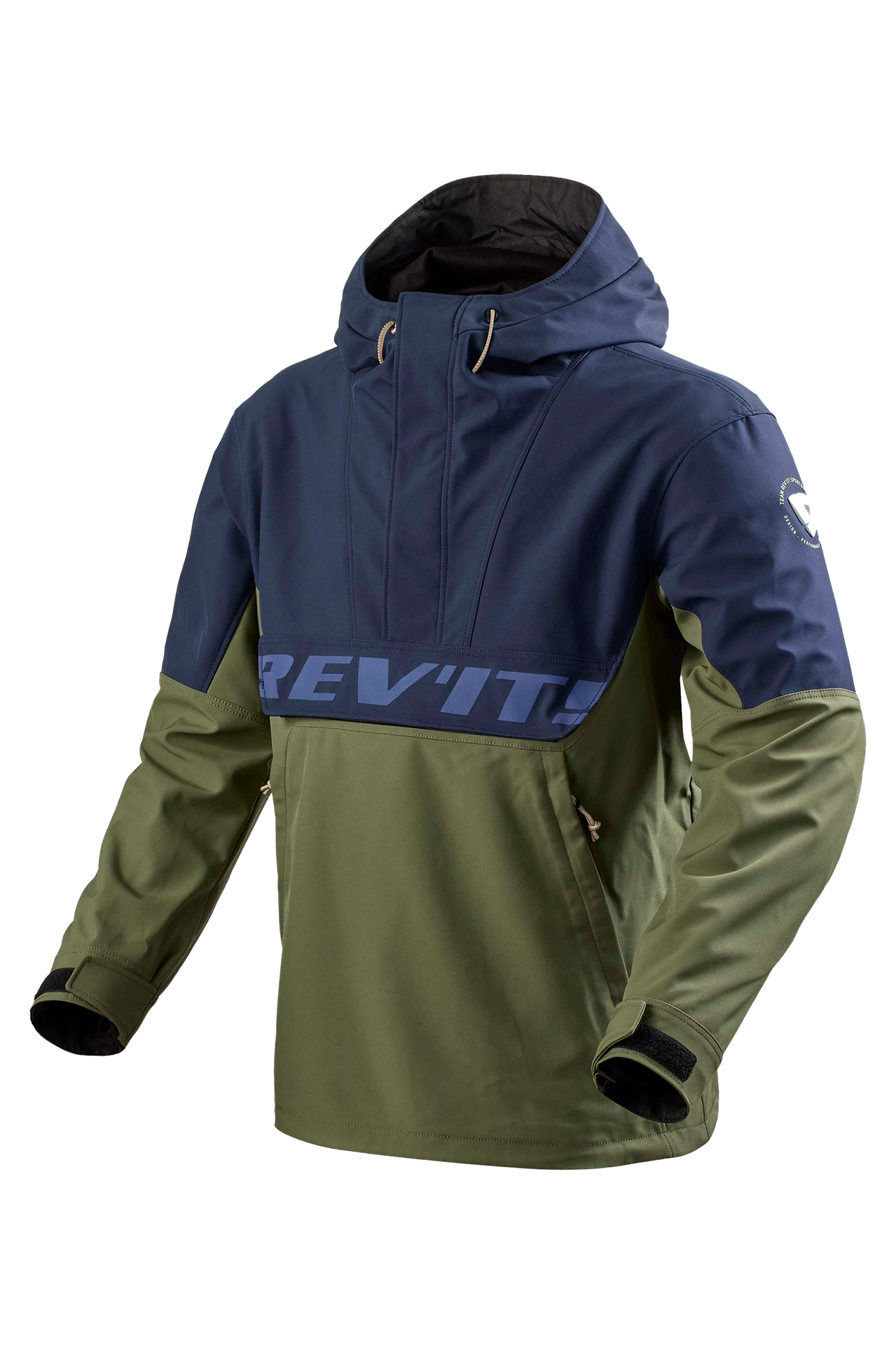 Kurtka Motocyklowa REV'IT! Smock Photon Ciemnoniebieski/ZielonyL