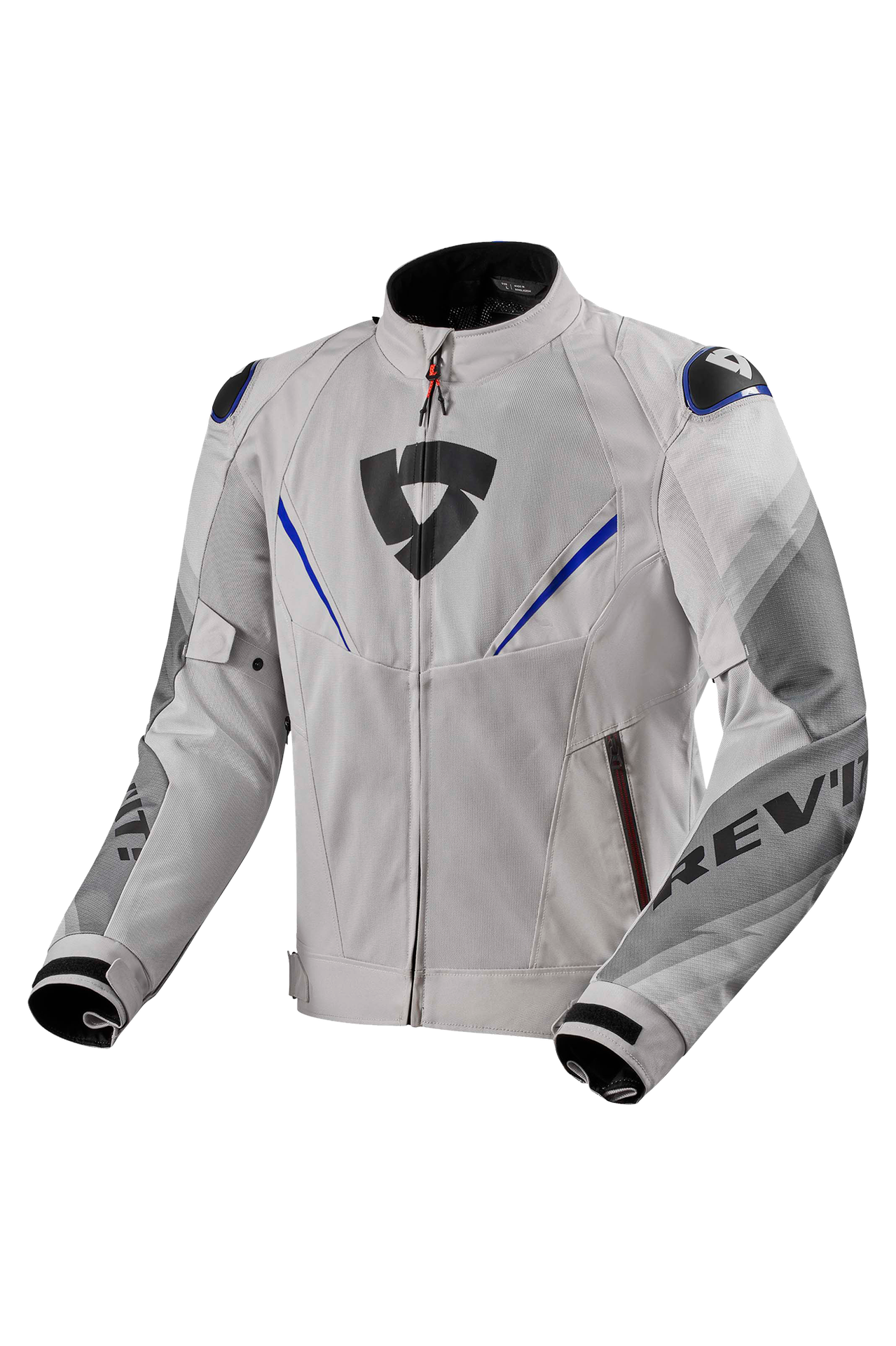 Kurtka Motocyklowa REV'IT! Quantum 3 Air Srebrny/NiebieskiM