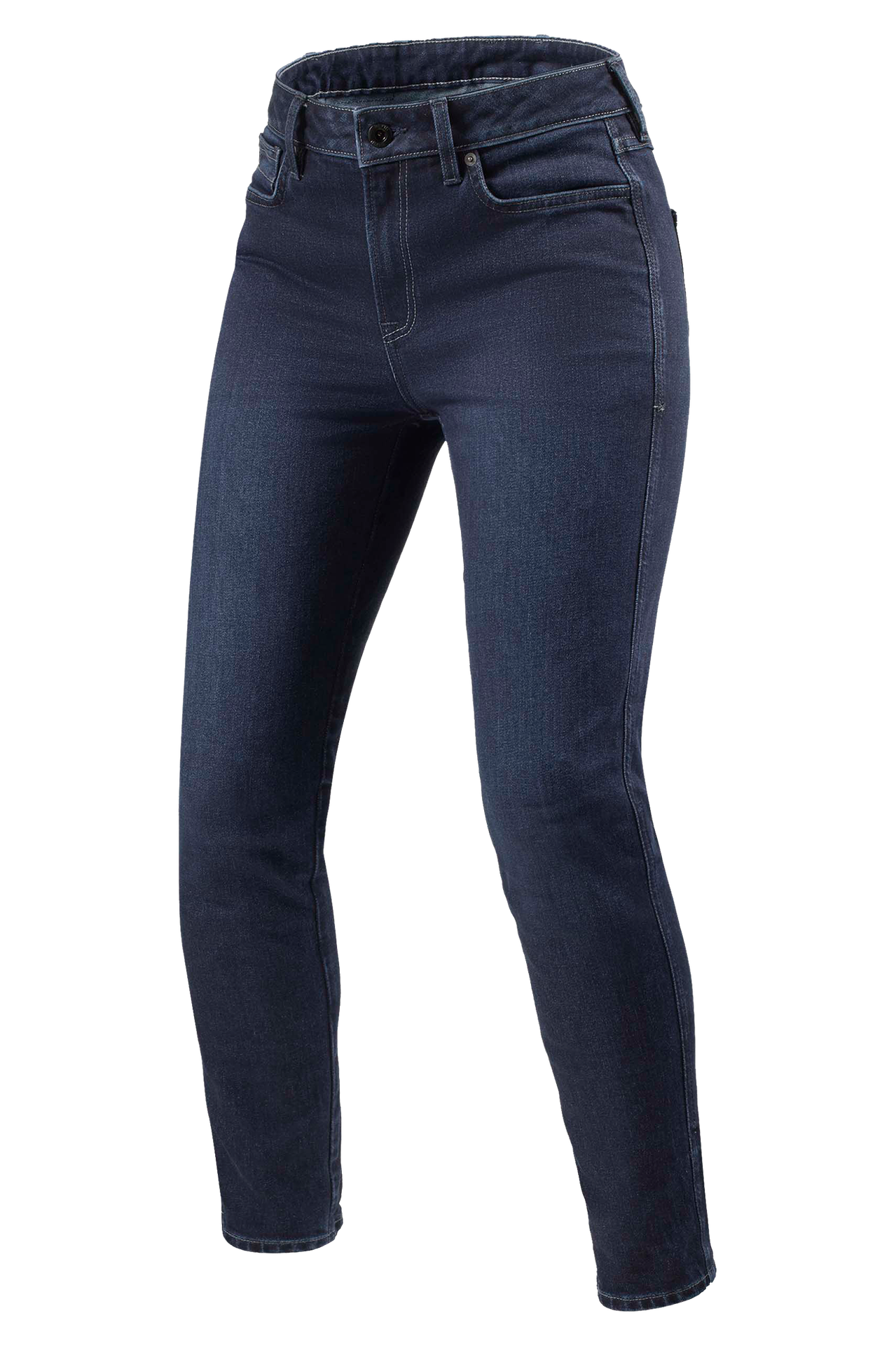 Jeansy Motocyklowe REV'IT! Marzia SK Średni Niebieski/KamieńW34 x L30