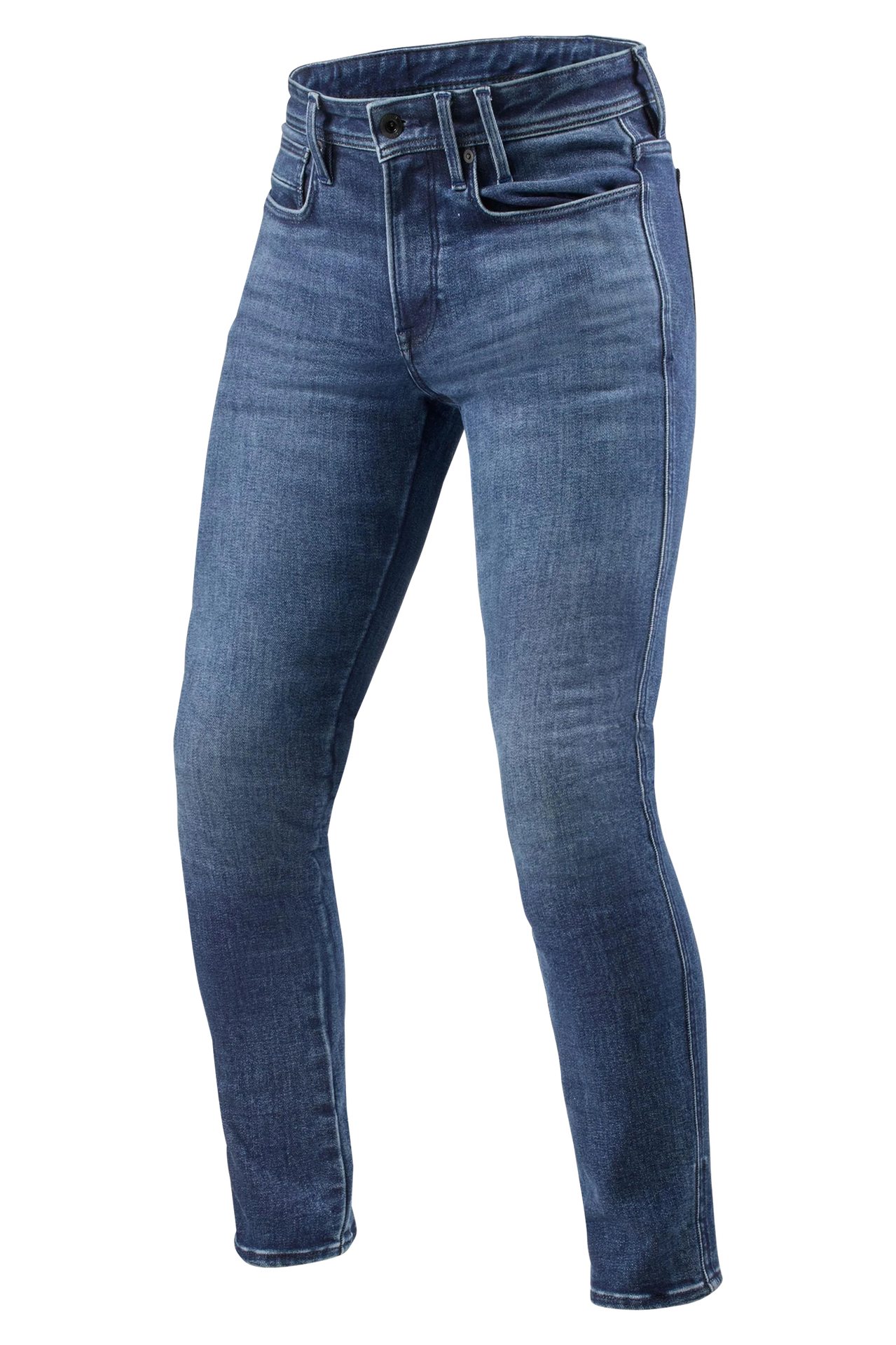 Jeansy Motocyklowe REV'IT! Piston 3 SK Używany Średni NiebieskiW34 x L30