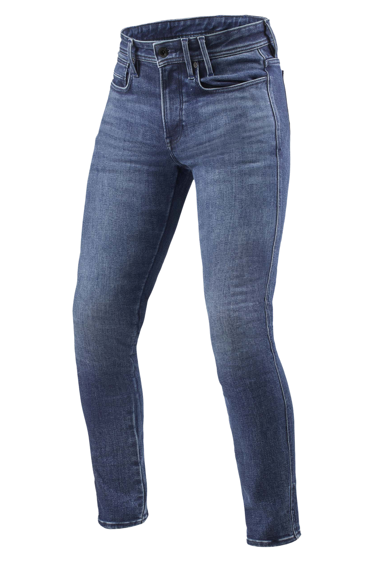 Jeansy Motocyklowe REV'IT! Piston 3 SK Średni Niebieski UżywanyW32 x L34